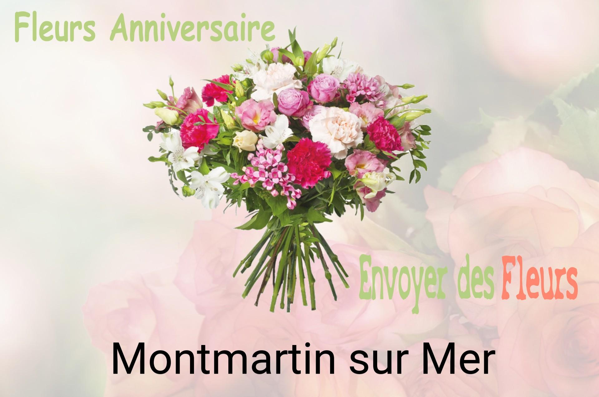 Bouquet de fleurs d’anniversaire livré à Montmartin-sur-Mer