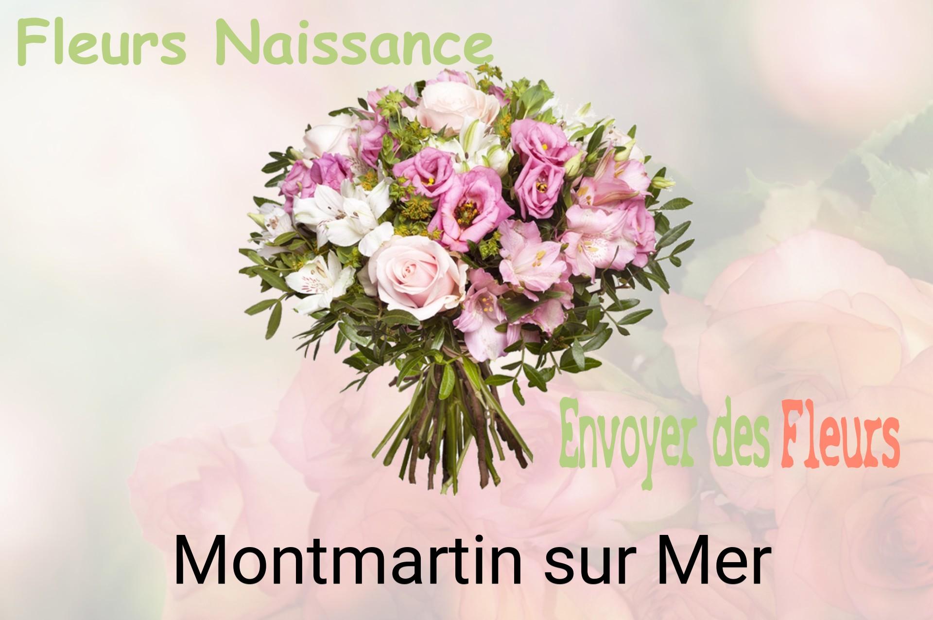 Bouquet de fleurs de naissance livré à Montmartin-sur-Mer